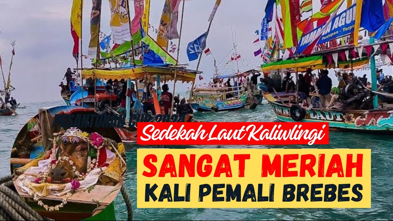 PESTA LAUT PALING MERIAH | Sedekah Laut Nelayan Kaliwlingi