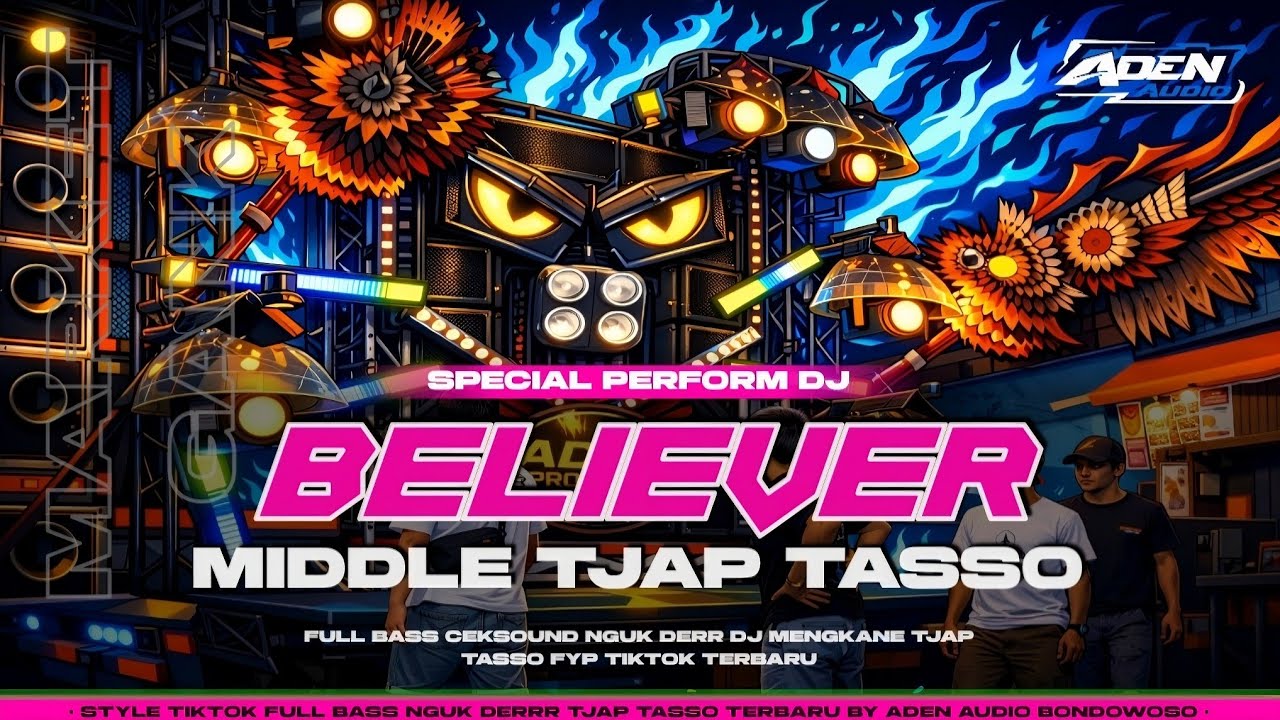 DJ TRAP HOROR BELIEVER BASS HOREG COCOK BUAT CEK SOUND‼️By ADEN AUDIO BONDOWOSO