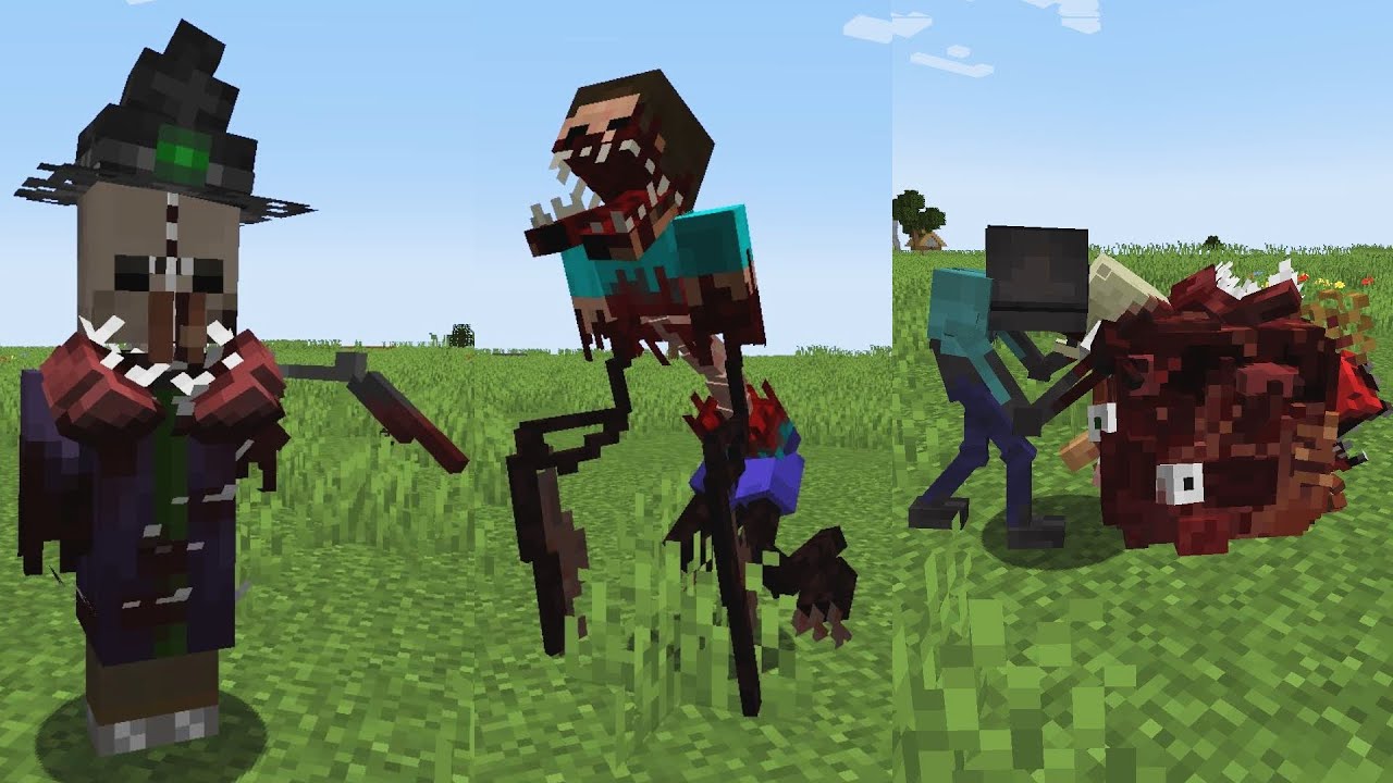 Mutationcraft Infection MOD in Minecraft