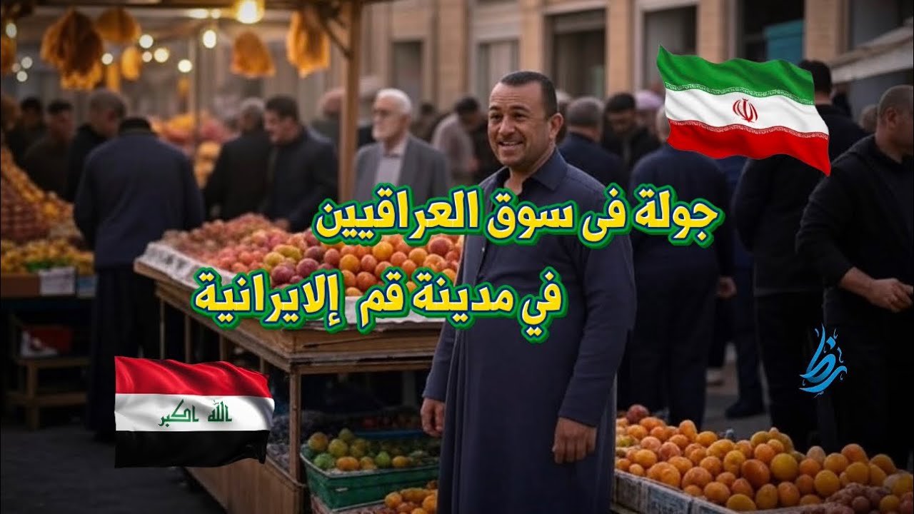 جولة فی سوق العراقیین فی مدینة قم الایرانیهA tour of the Iraqi market in the Iranian city of Qom 🇮🇷