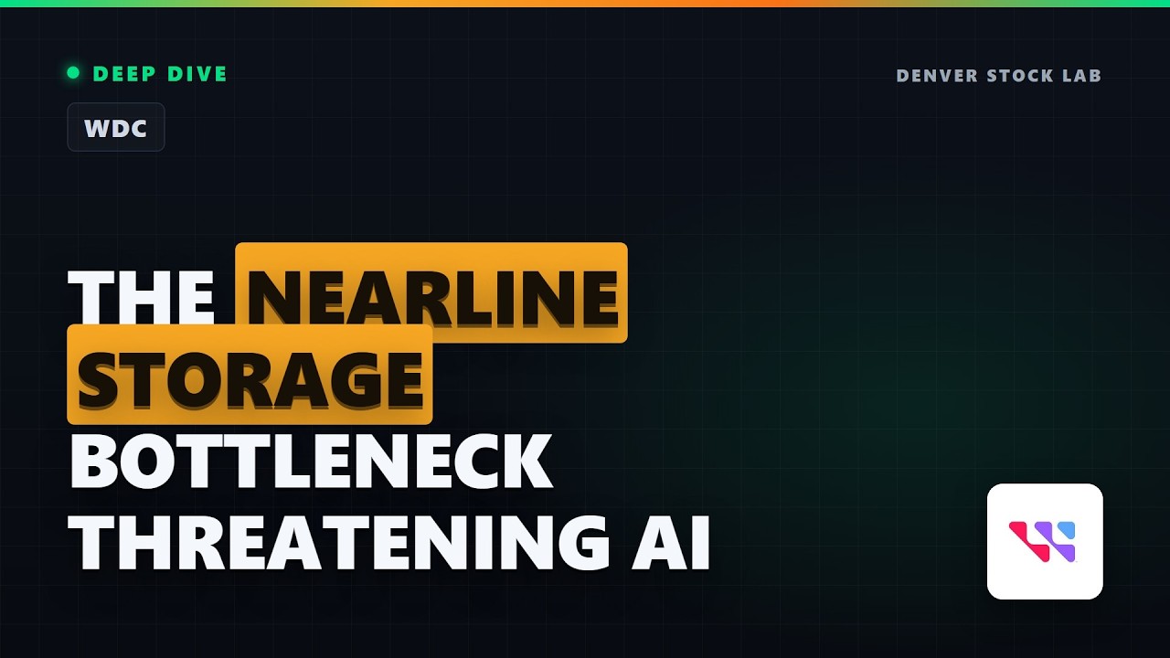 Акции WDC: почему системы хранения Nearline стали &laquo;бутылочным горлышком&raquo; для ИИ