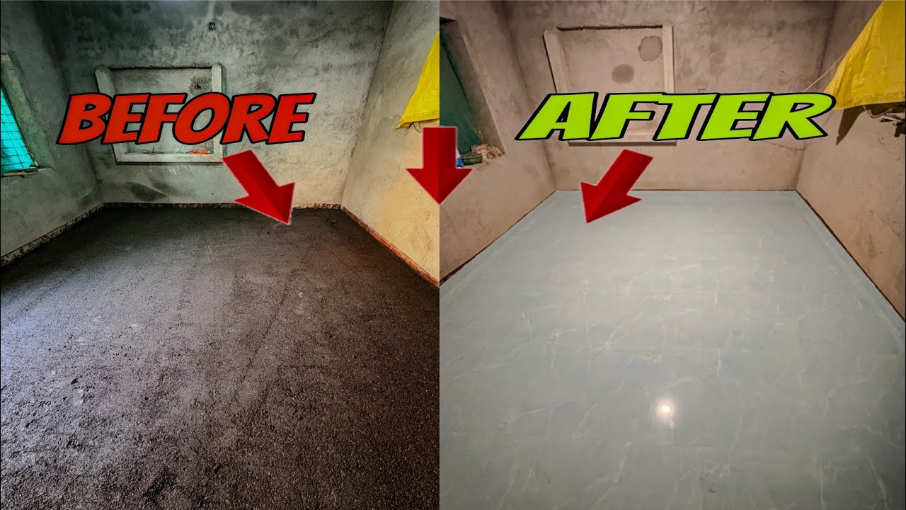 2×4 Floor Tiles Lagane Ka Sahi Tarika  2×4 Tiles Flooring Installation | flooring design