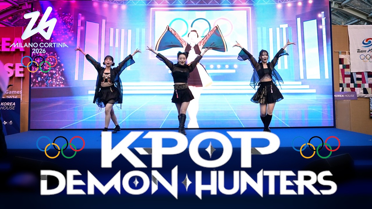 [K-POP Demon Hunters in 2026 Olympic ] Dance Medley by ONESHOT crew |  Milano Cortina 2026