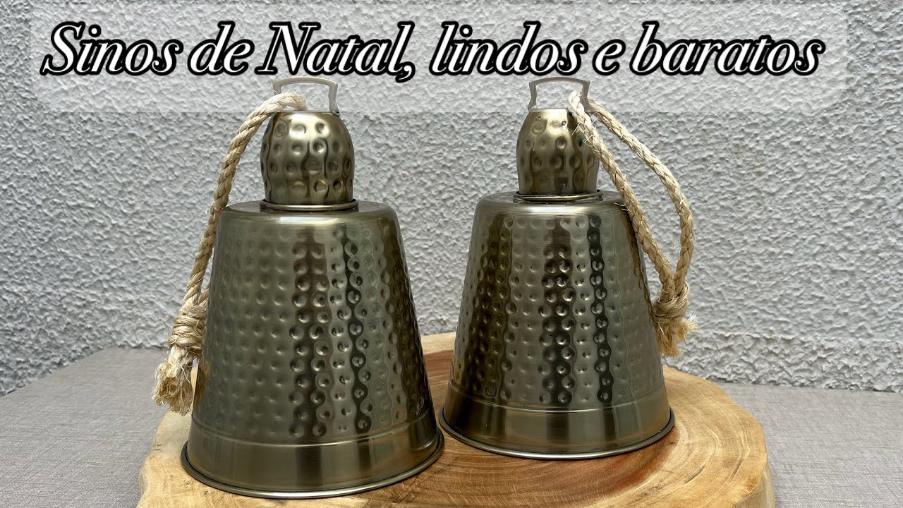 Diy  Sino de Natal
