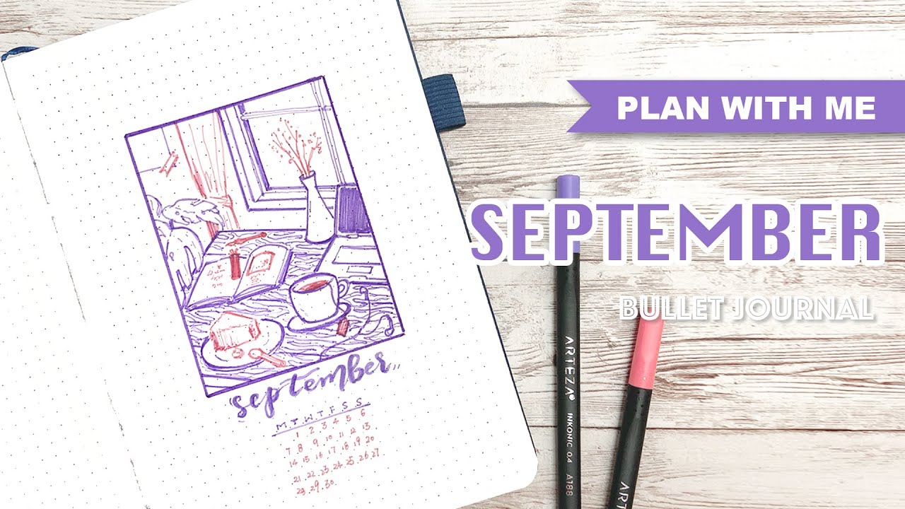 [PLAN WITH ME] Self-Care Theme Bullet Journal | September 2020