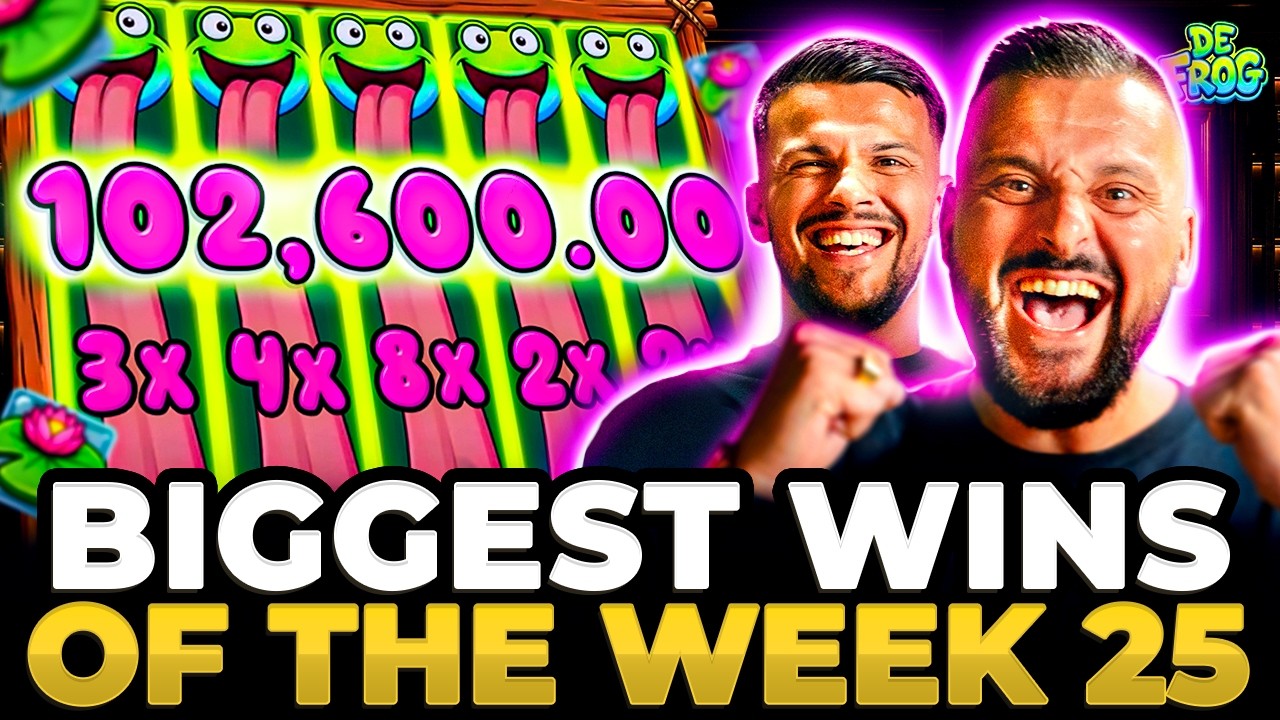THE CLASSIEST JACKPOTS WE&rsquo;VE EVER HIT 🔥 Biggest Wins of The Week 25