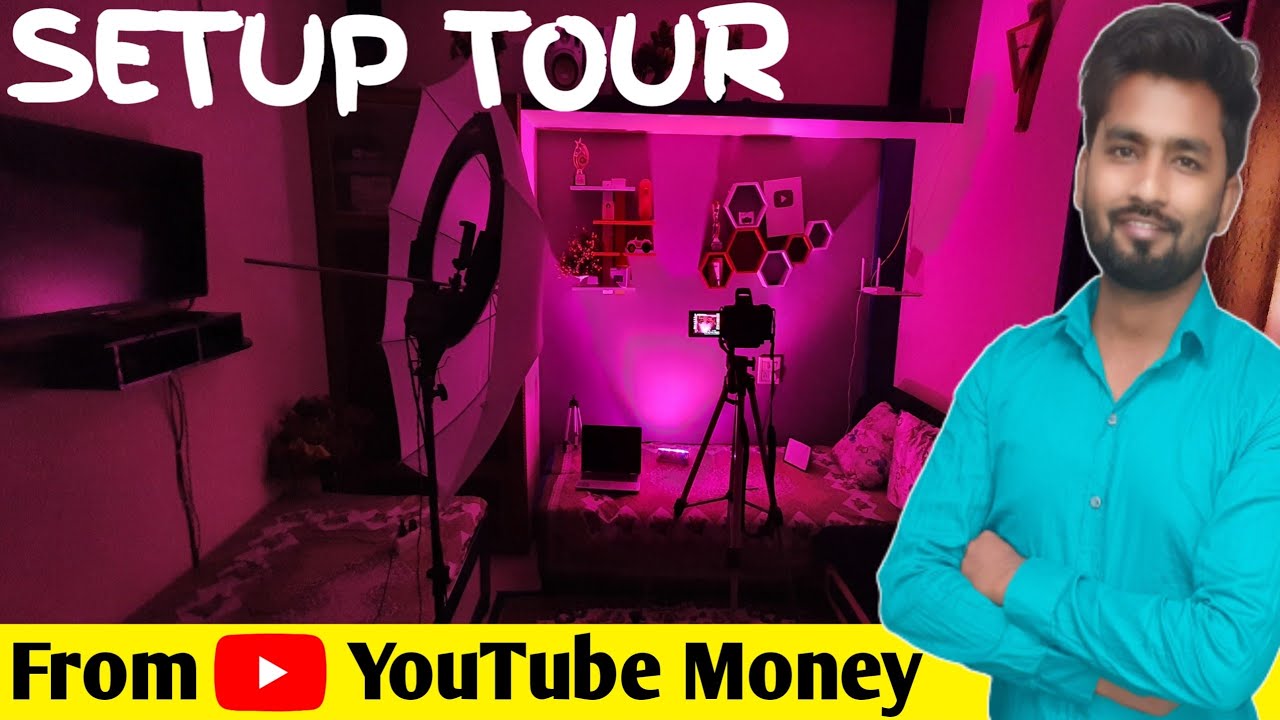 From YouTube Money 🔥 Setup Tour/ Studio Tour | Spreading Gyan