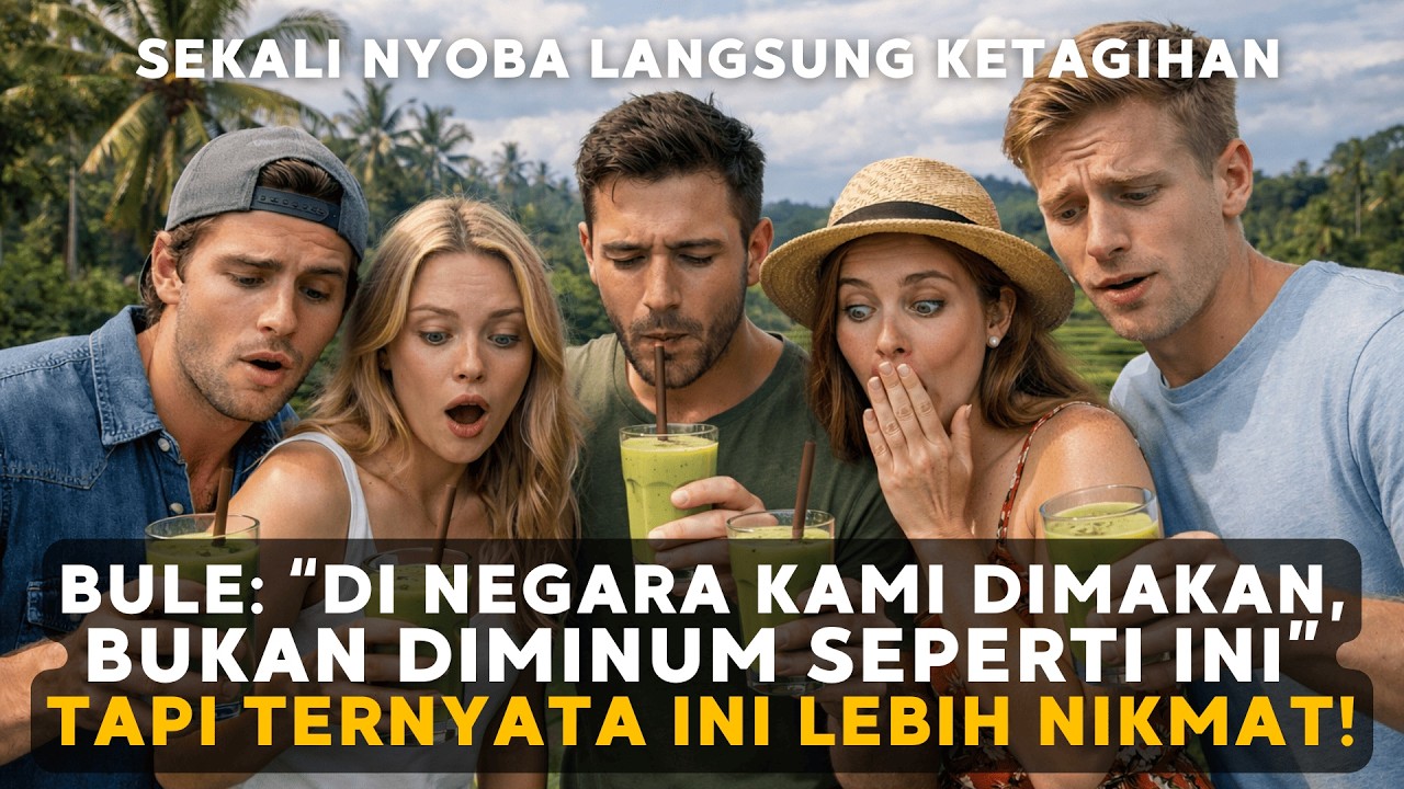 Awalnya Nggak Yakin Karena Aneh, Tapi Begitu Coba... Bule-Bule Ini Langsung Ketagihan