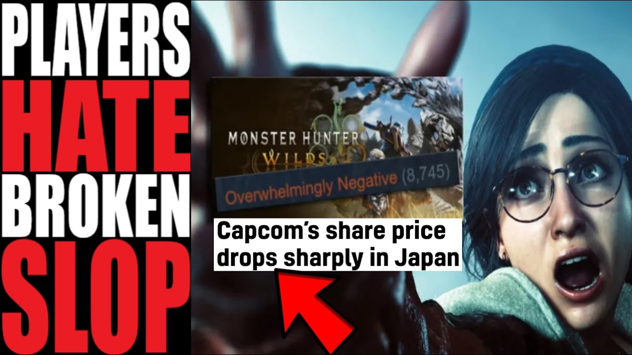 BACKLASH: Capcom stock price PLUMMETS as Monster Hunter Wilds sales CRATER last quarter