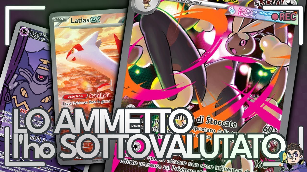 Il mazzo che ho SEMPRE SOTTOVALUTATO: Mega Lopunny-ex - ora lo adoro - Lista e gameplay