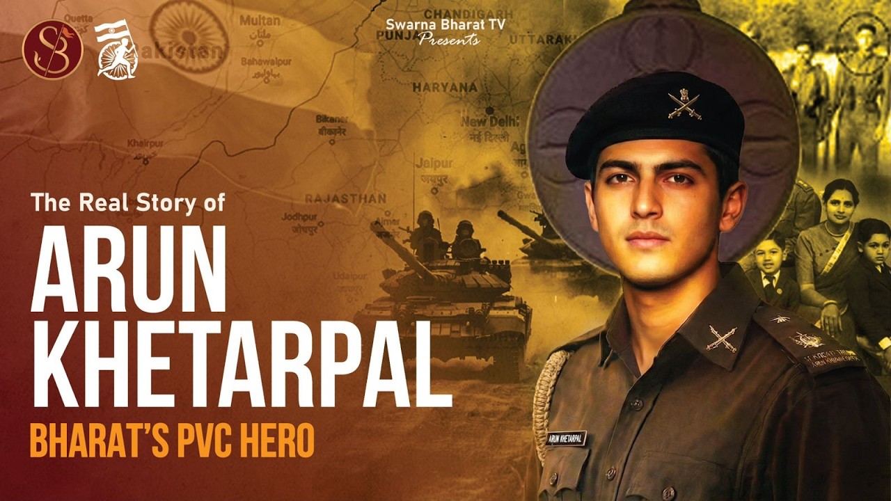 The Real Story of Bharat’s PVC Hero | Sirf Ikkis Ka Tha.. | 2nd Lt. Arun Khetarpal | RashtraGaatha