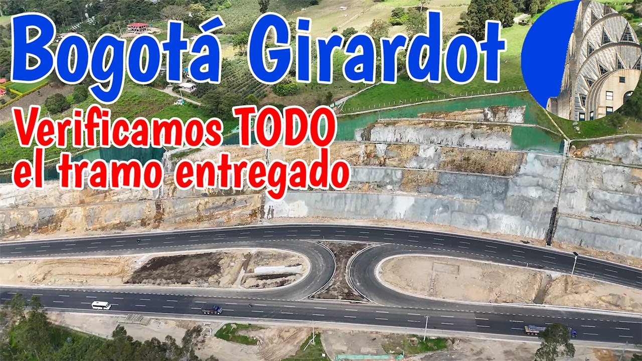 Tercer carril Bogotá Girardot Verificamos si realmente entregaron el tramo faltante