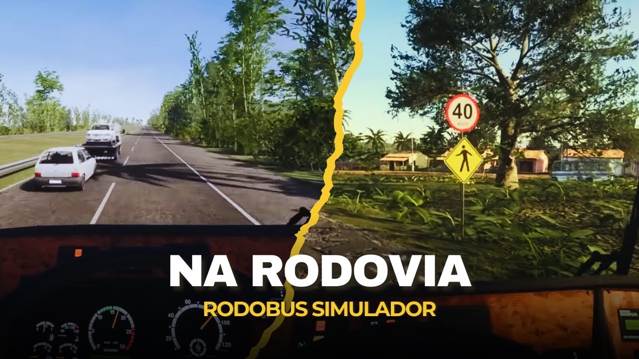 Rodobus Simulador - Teste em rodovia