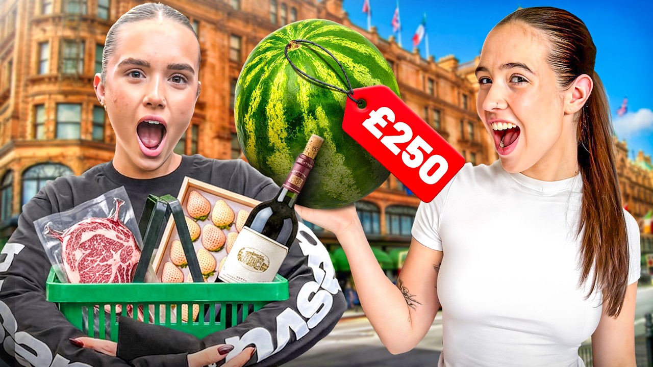 Zakupy w NAJDROŻSZYM SUPERMARKECIE W LONDYNIE!