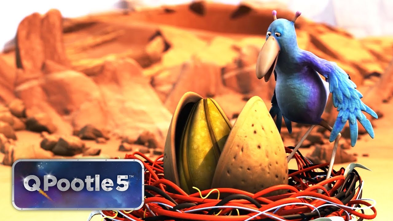 Space for Kids - An Egg From Outer Space | Cartoons for Kids | Q Pootle 5
