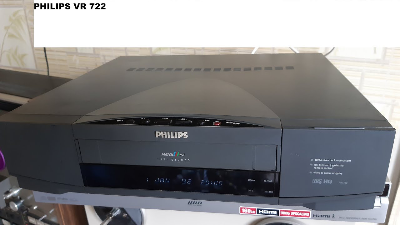 Видеомагнитофон PHILIPS VR 722