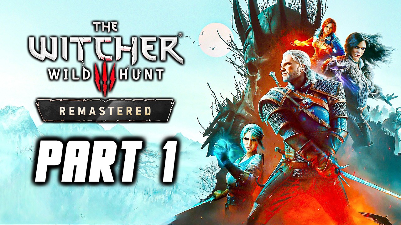 The Witcher 3 Wild Hunt Remastered - Gameplay Walkthrough Part 1 (PS5 Pro) No Commentary