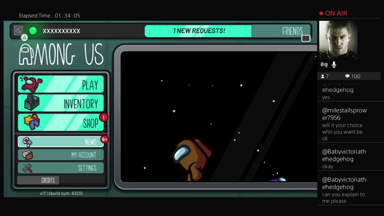 Tails  playing Among us normal