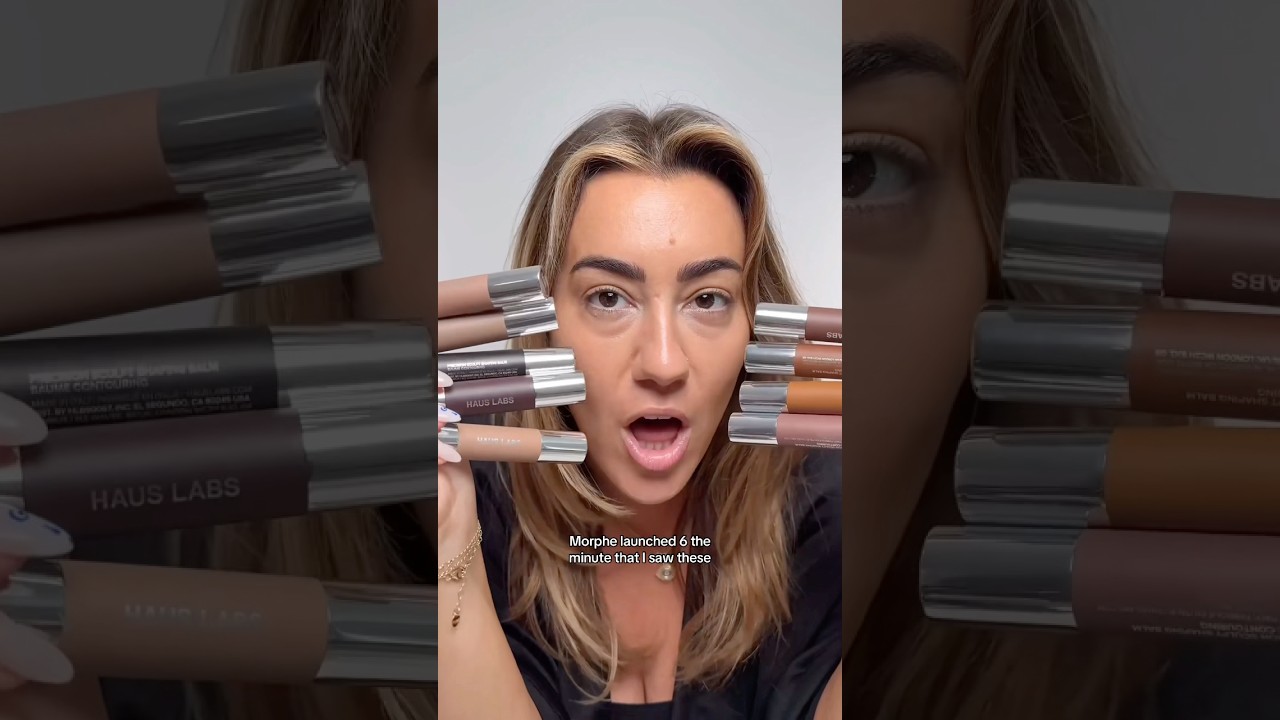 HAUS LABS JUST LAUNCHED CONTOUR STICKS 😯 #makeupshorts #ladygaga #makeup