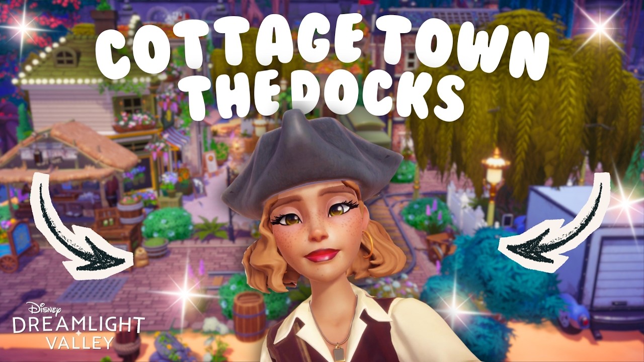 BUILDING A TOWN ON THE DOCKS! | DREAMLIGHT VALLEY