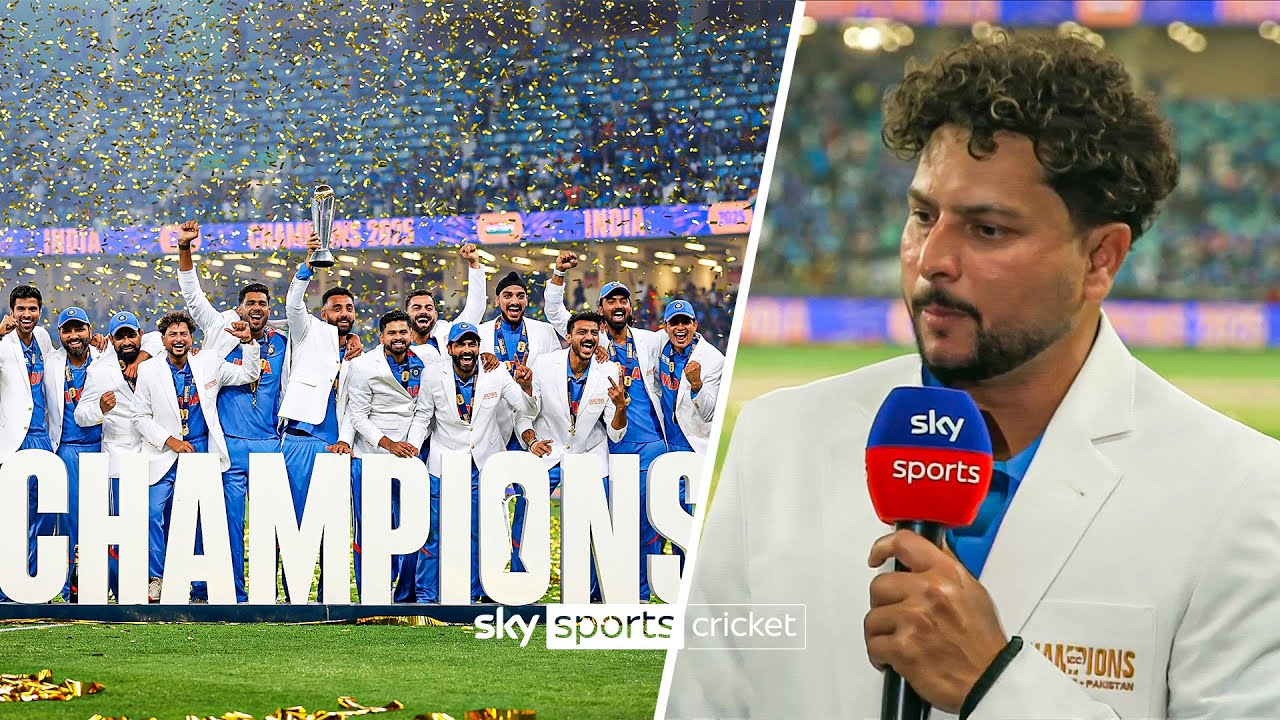 Kuldeep Yadav REACTS to India winning the ICC Champions Trophy 🏆