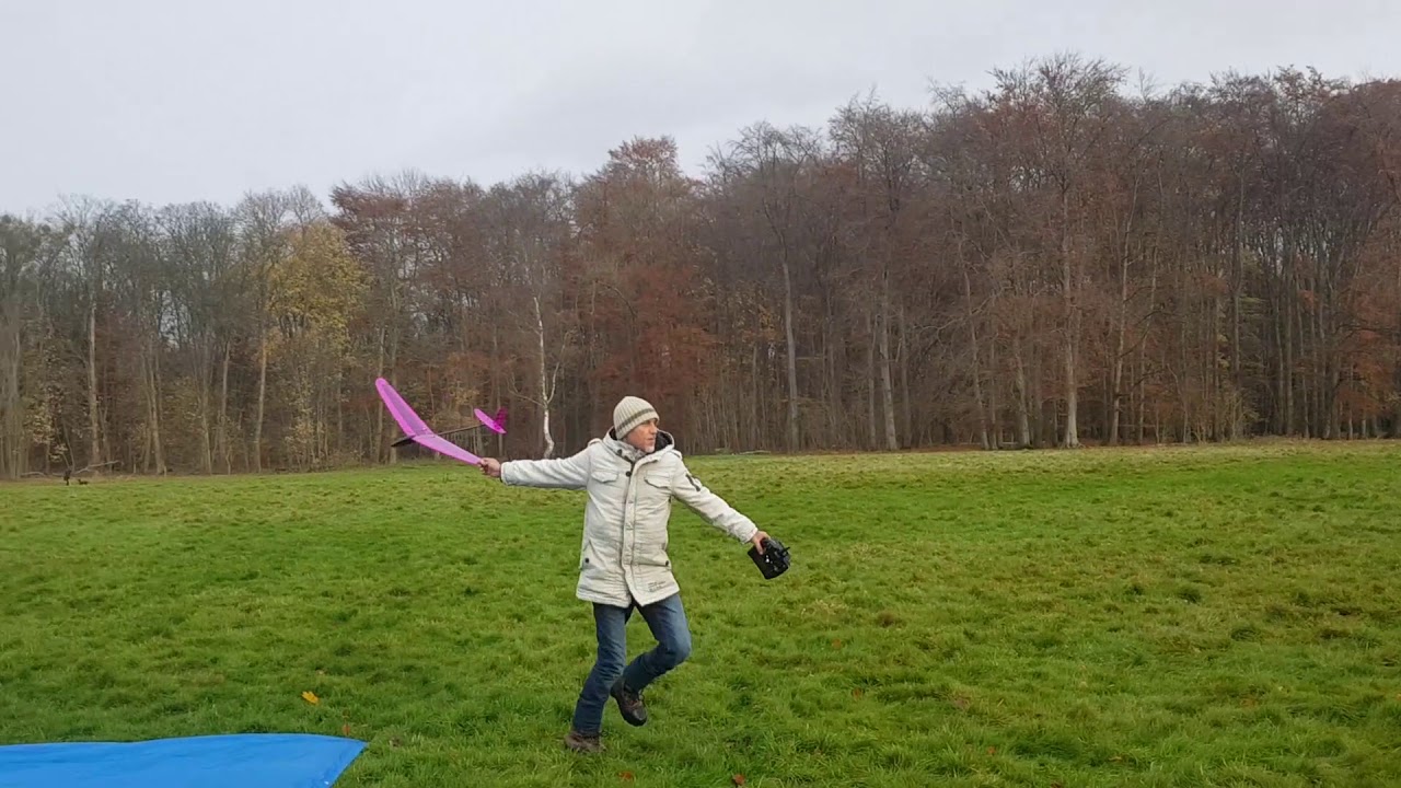 Hobbyking Mini DLG Pro Erstflug