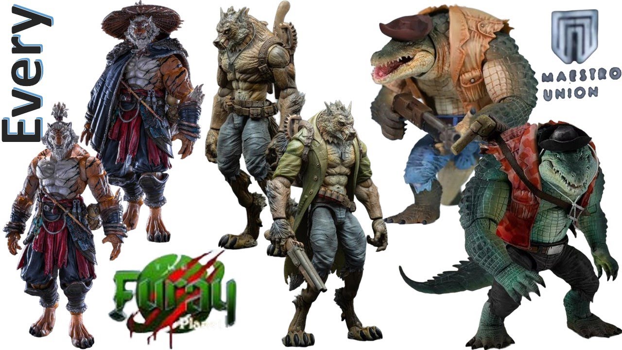 *see newer video* FuRay Planet Wilderness Hunter Crocker 1/12 Scale Maestro Union Blade Master Weng