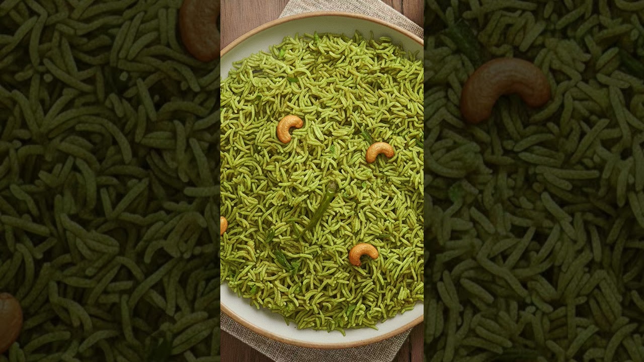 pacha soru... mint pulao
