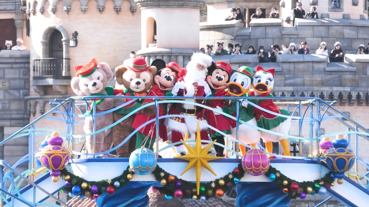 [4K] ディズニー・クリスマス・グリーティング / 20241207 / 東京ディズニーシー