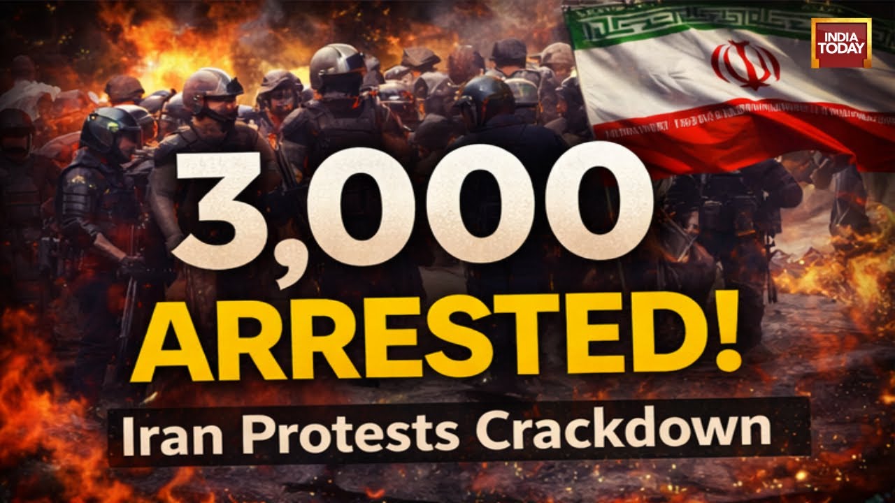 LIVE: Iran Says 3,000 Arrested as Protests Subside | Trump Thanks Tehran Over Execution Halt | LIVE