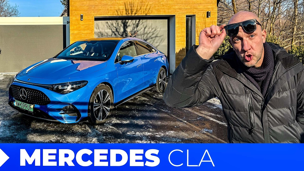 Mercedes CLA EQ 250+, czyli skreślamy długodystansowca! (TEST PL/ENG 4K) | CaroSeria