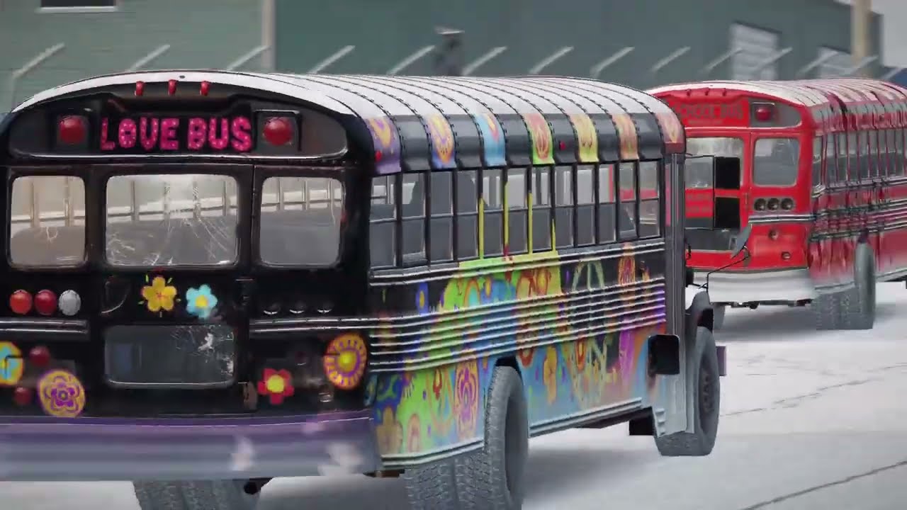 WRECKFEST | SCHOOL BUS BATTLE | EXTREME RACE | BANGER RACING