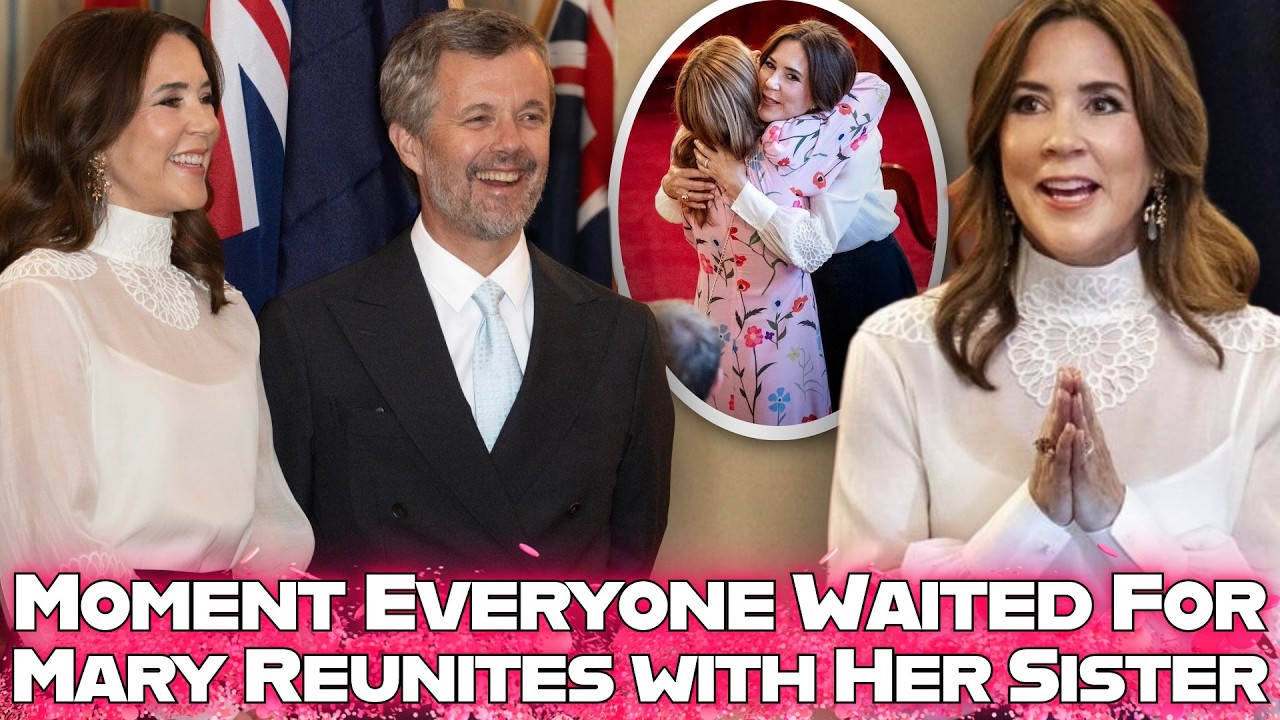 Королева Мария воссоединилась со своей сестрой в Хобарте — трогательный королевский момент.