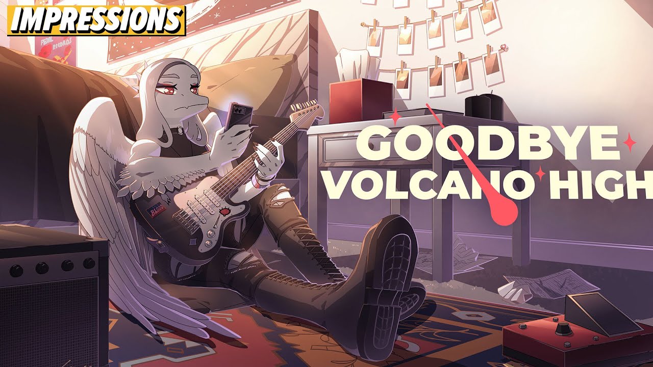 Goodbye Volcano High: A Narrative Adventure About Doomed Teenage Dinosaurs