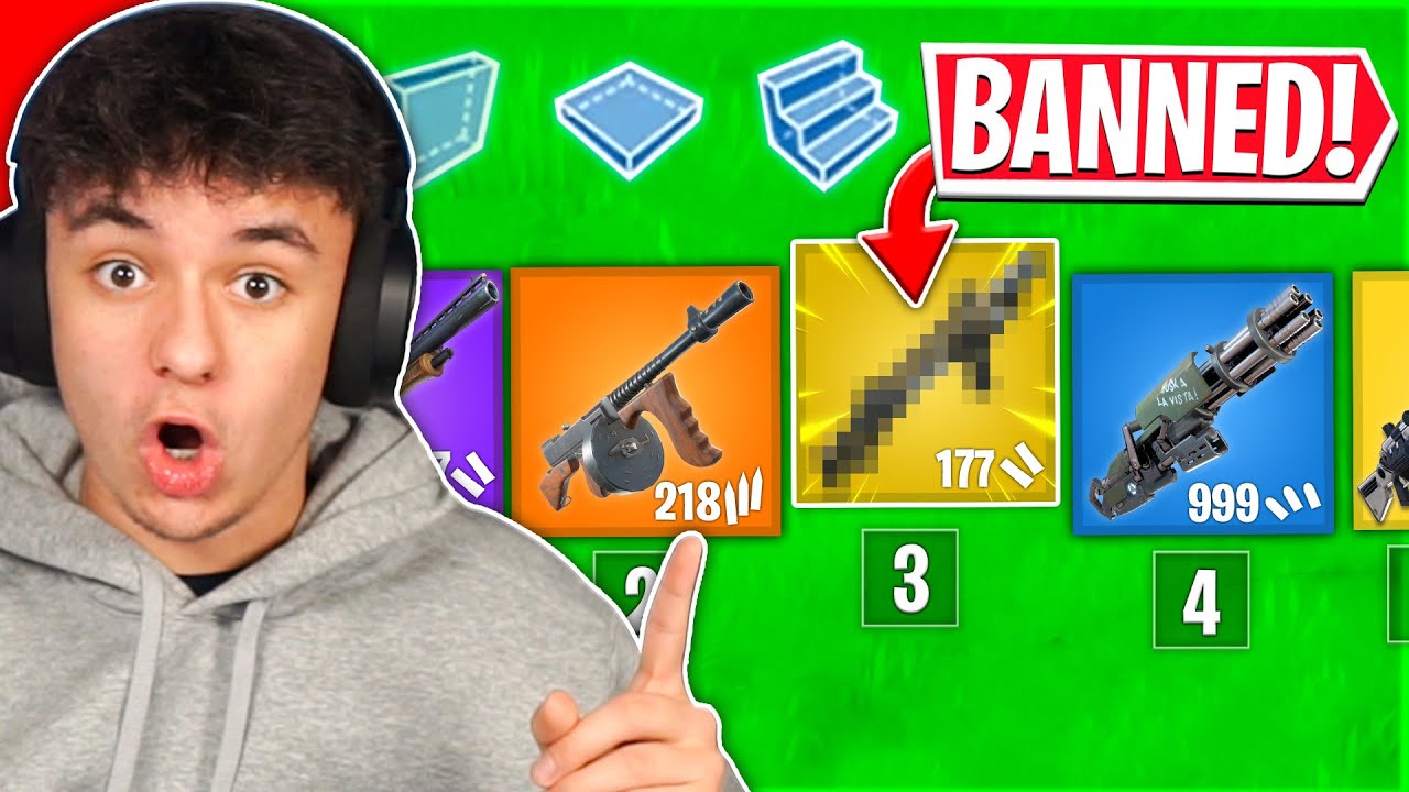 Znalazłem ZBANOWANĄ BROŃ! 🚫 w Fortnite