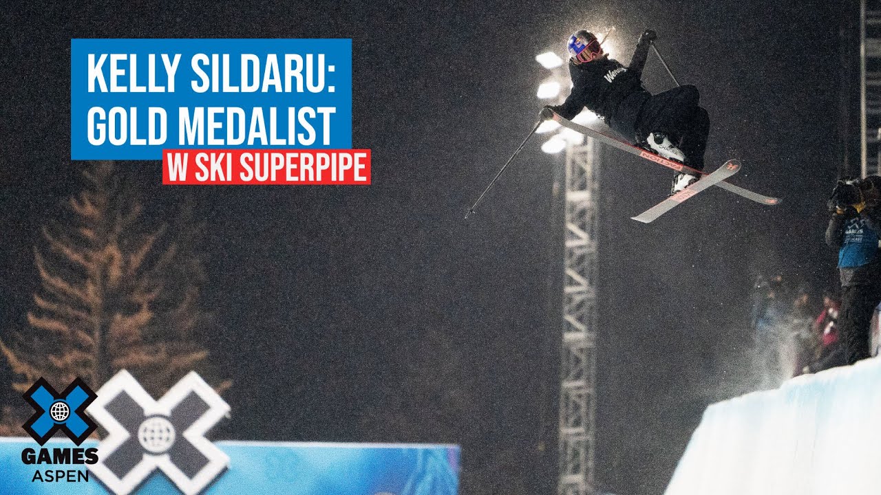 Kelly Sildaru: Gold Medalist - Women’s Ski Superpipe| X Games Aspen 2022