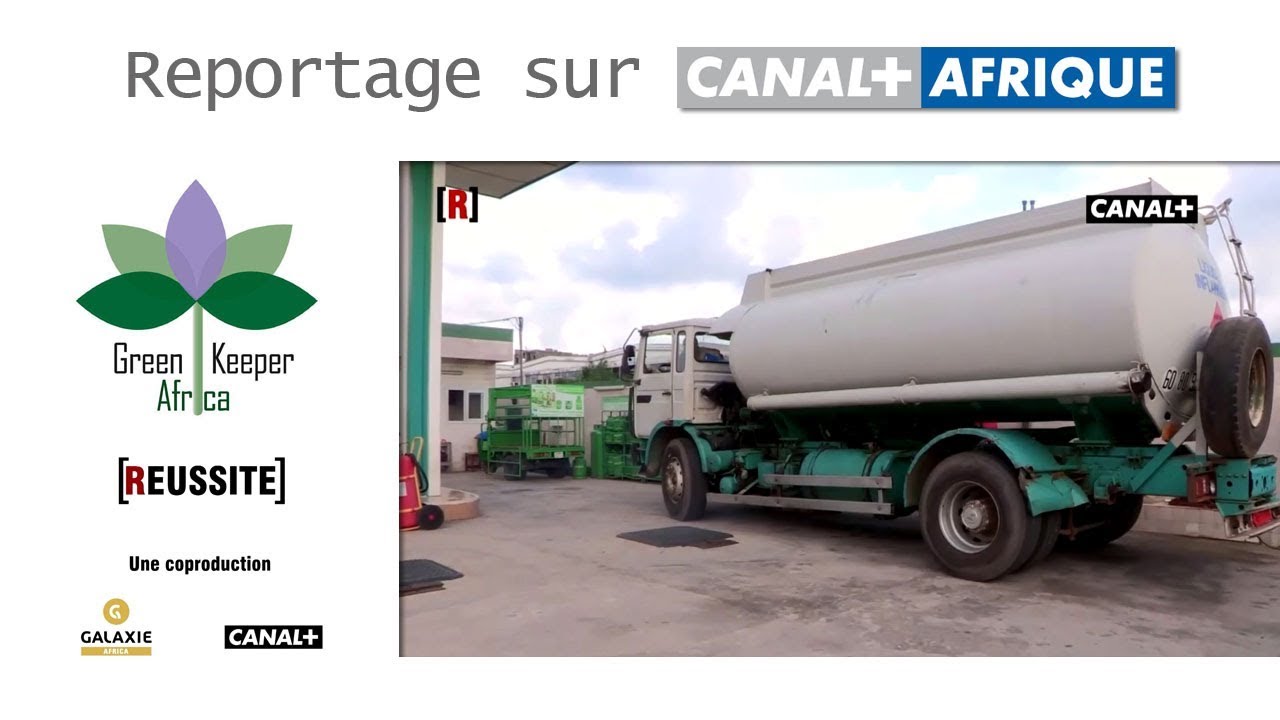 Green Keeper Africa : Un reportage diffusé sur Canal+Afrique (Réussite)