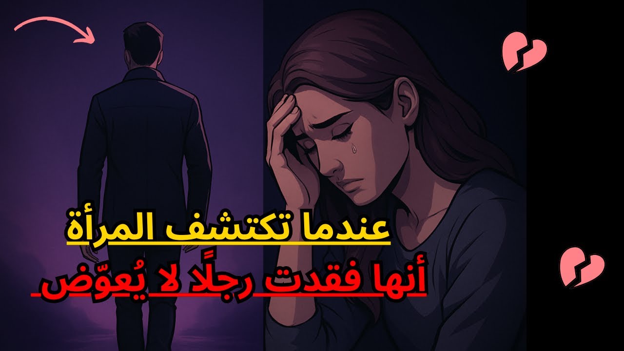عندما تكتشف المرأة أنها فقدت رجلًا لا يُعوّض || عندما يختف الرجل بصمت