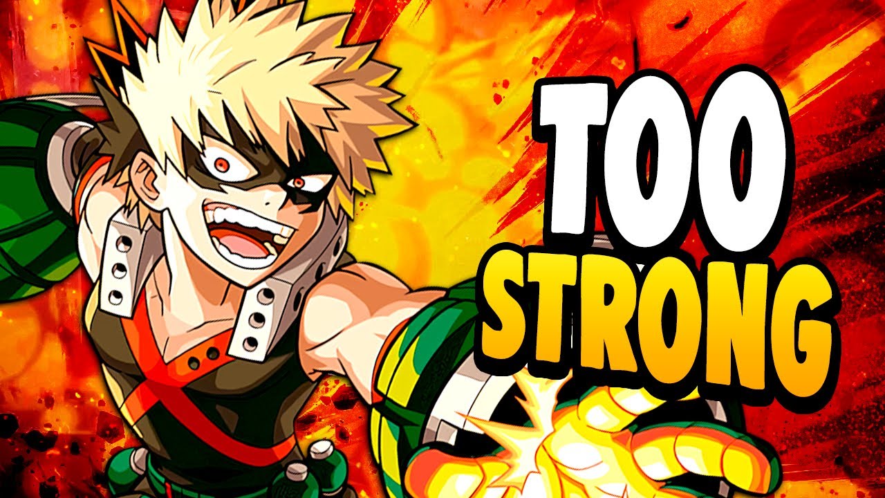 Bakugou is Dominating My Hero One's Justice 2