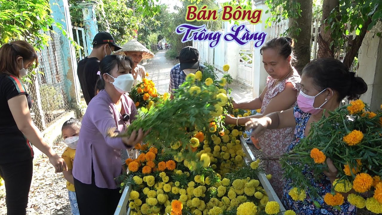 BÁN HOA NGÀY RẰM VUI NHƯ NGÀY TẾT ĐẾN CUỐI BÀ CON VẪN ỦNG HỘ QUÁ TRỜI / DDĐQ# 122