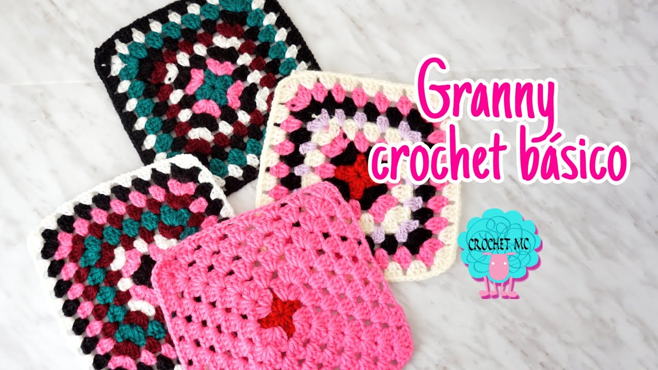 Mi primer proyecto a crochet -manta granny