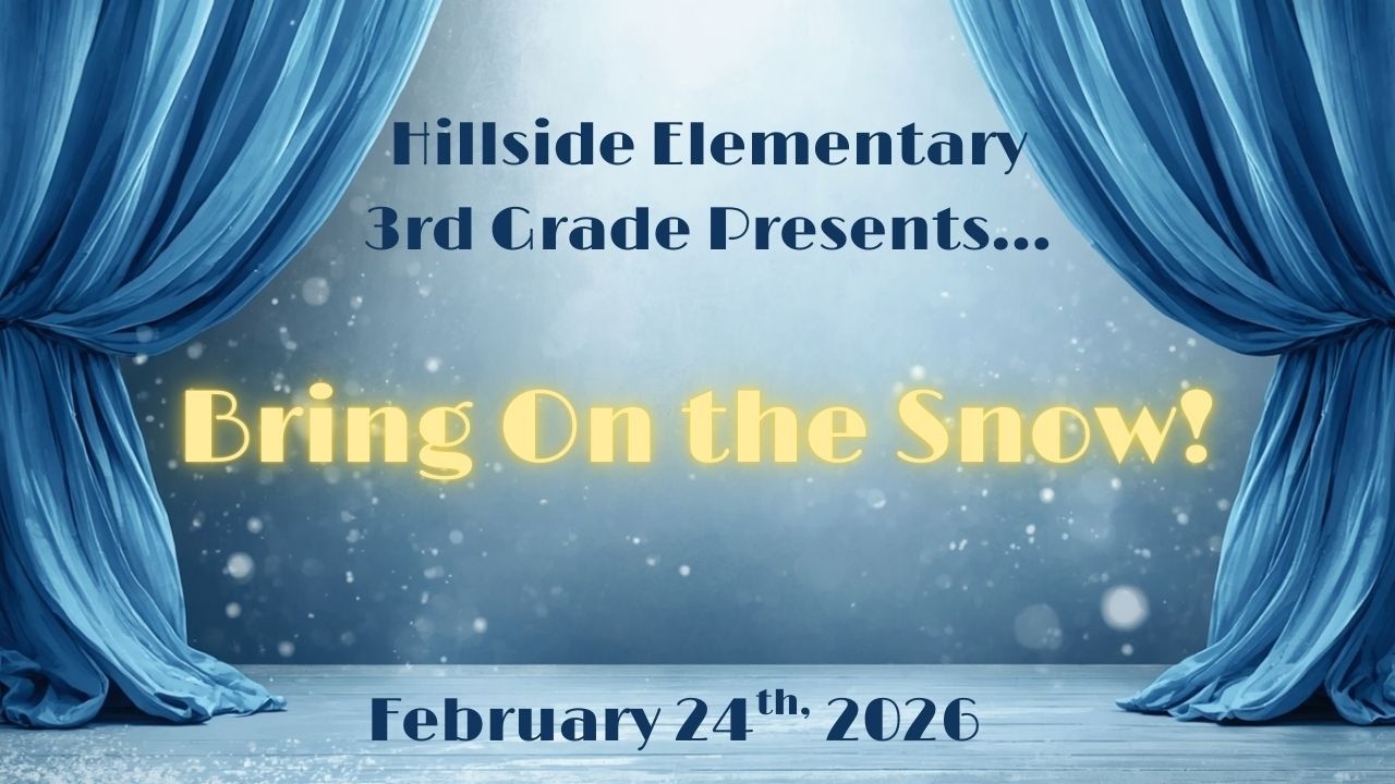 Hillside Elementary 3rd Grade Concert