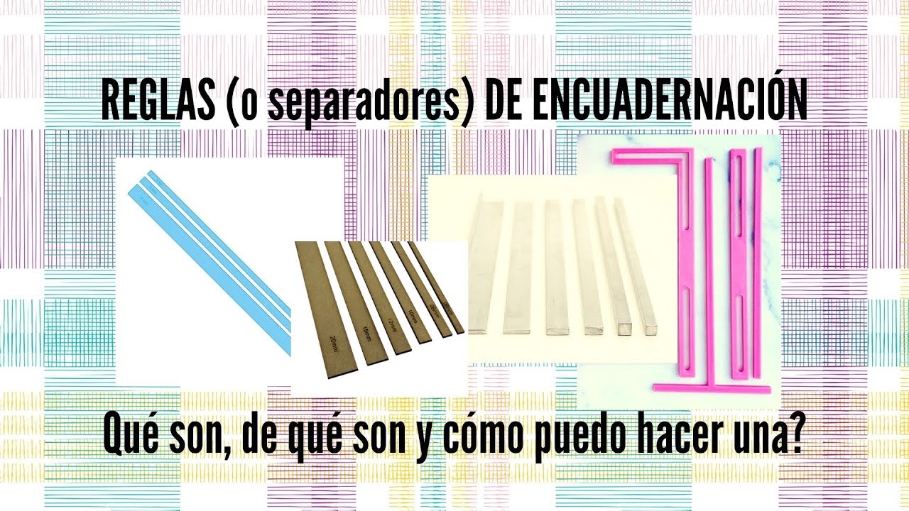 Reglas de encuadernacion. Separadores para encuadernar. Herramientas para Cartonaje y Encuadernacion