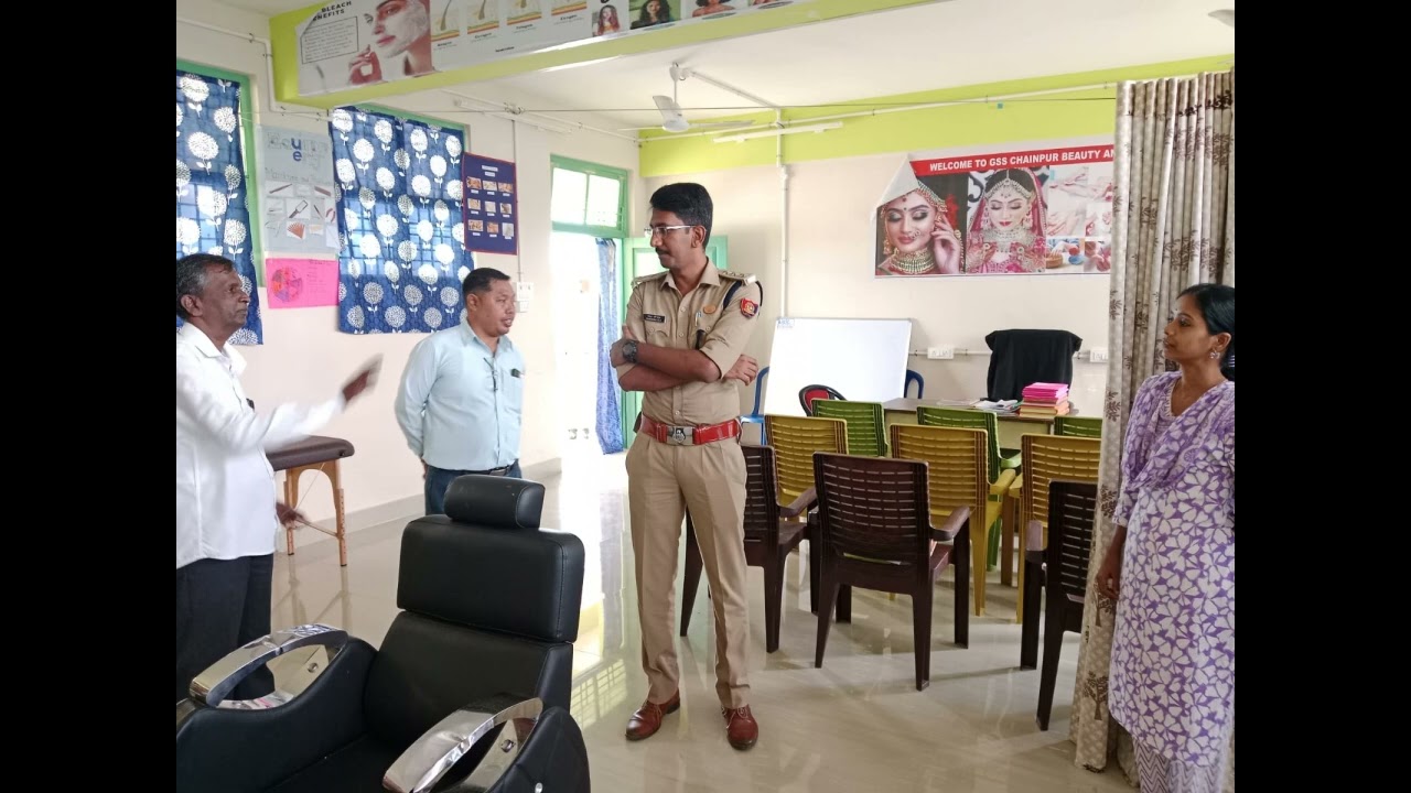 Inspection GSS CHAINPUR by Shri.Chandhan .G.S Danips sir