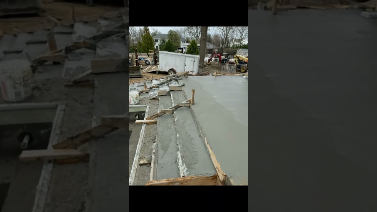 Colado de concreto en gradas.🫡💯 #constructionchannel #sidewalks #viralvideo