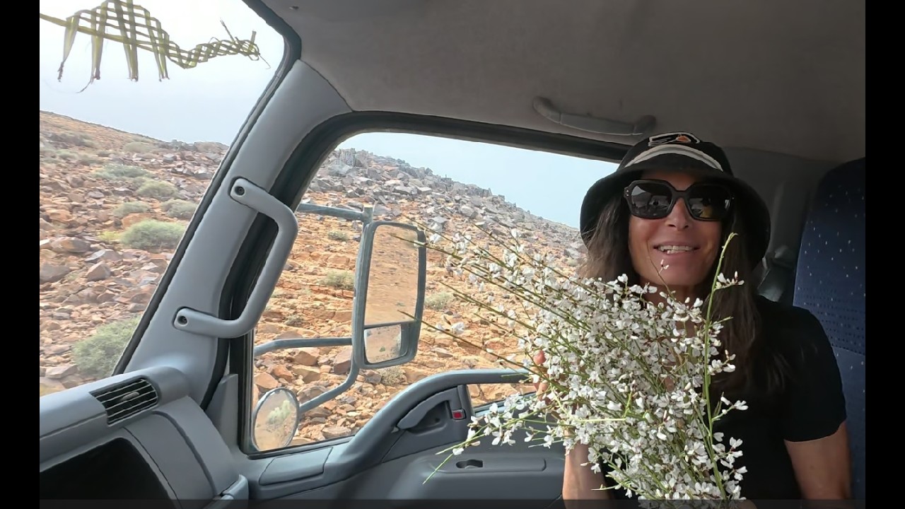 Flowers for Laurel, Eggs for Jason, Mud flaps for Jelly roll and great views on the TMT Q & R