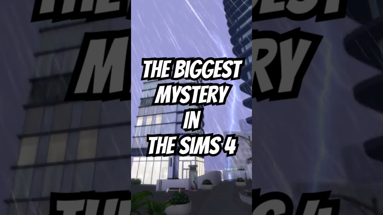 🔍 The biggest mystery in the Sims 4 - City Living EP needed #sims4 #thesims