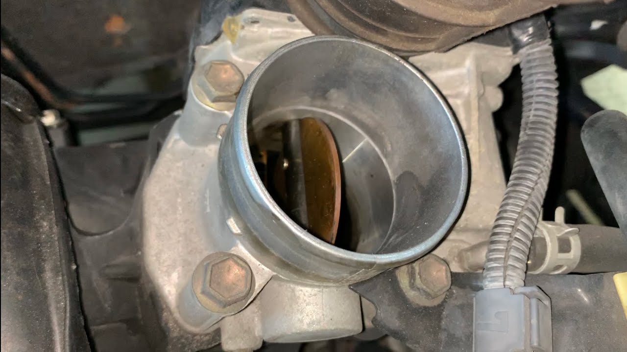 Toyota Camry Throttle Body & MAF Sensor Cleaning DIY