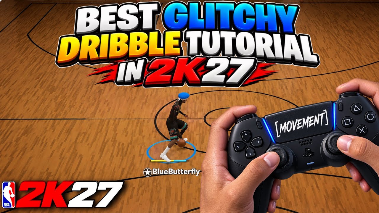 THE ULTIMATE ADVANCED DRIBBLE TUTORIAL IN 2K27 for ALL HEIGHTS w/ HANDCAM (FASTEST DRIBBLE MOVES)