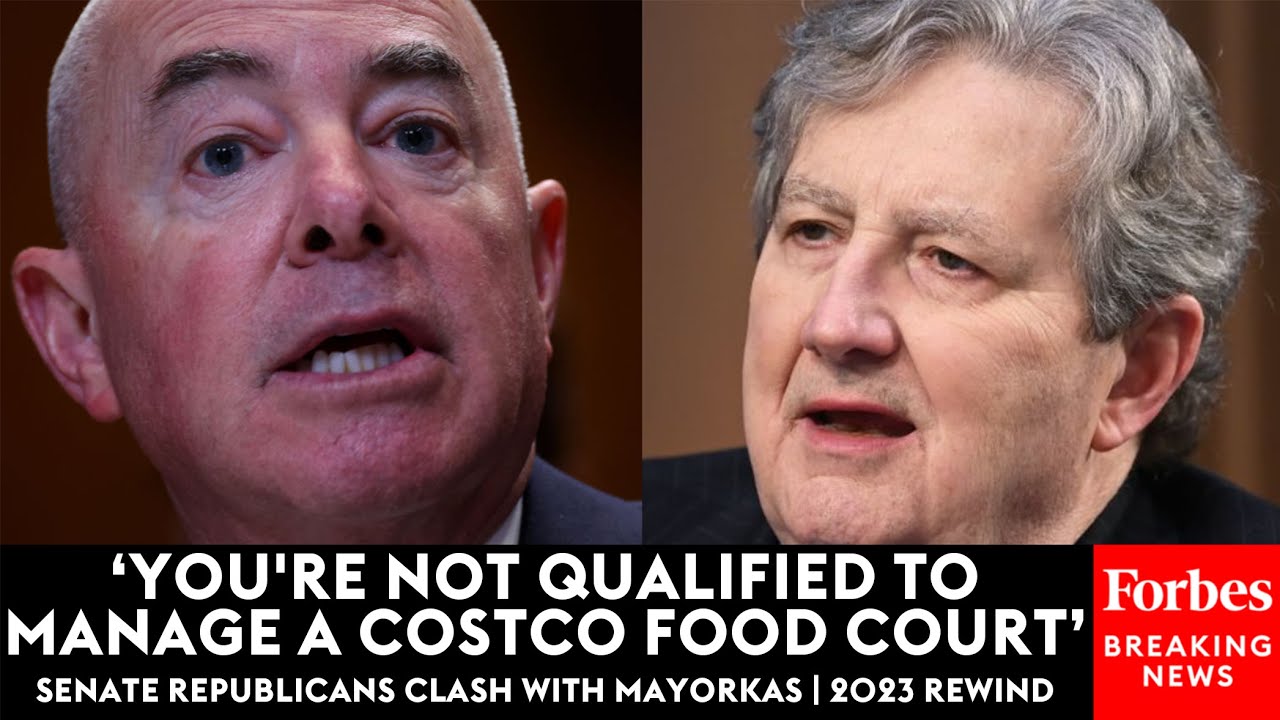 BRUTAL: DHS Secretary Alejandro Mayorkas Mercilessly Grilled By Senate Republicans | 2023 Rewind